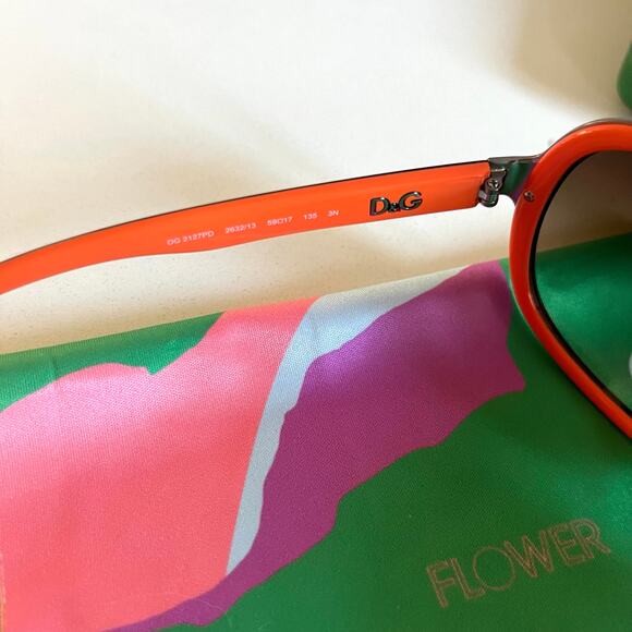 Dolce & Gabbana Sunglasses NWOT, COA, Case & Care Cards Included! - Picture 8 of 16